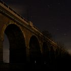 Göltzschtalbrücke mit Sternenhimmel