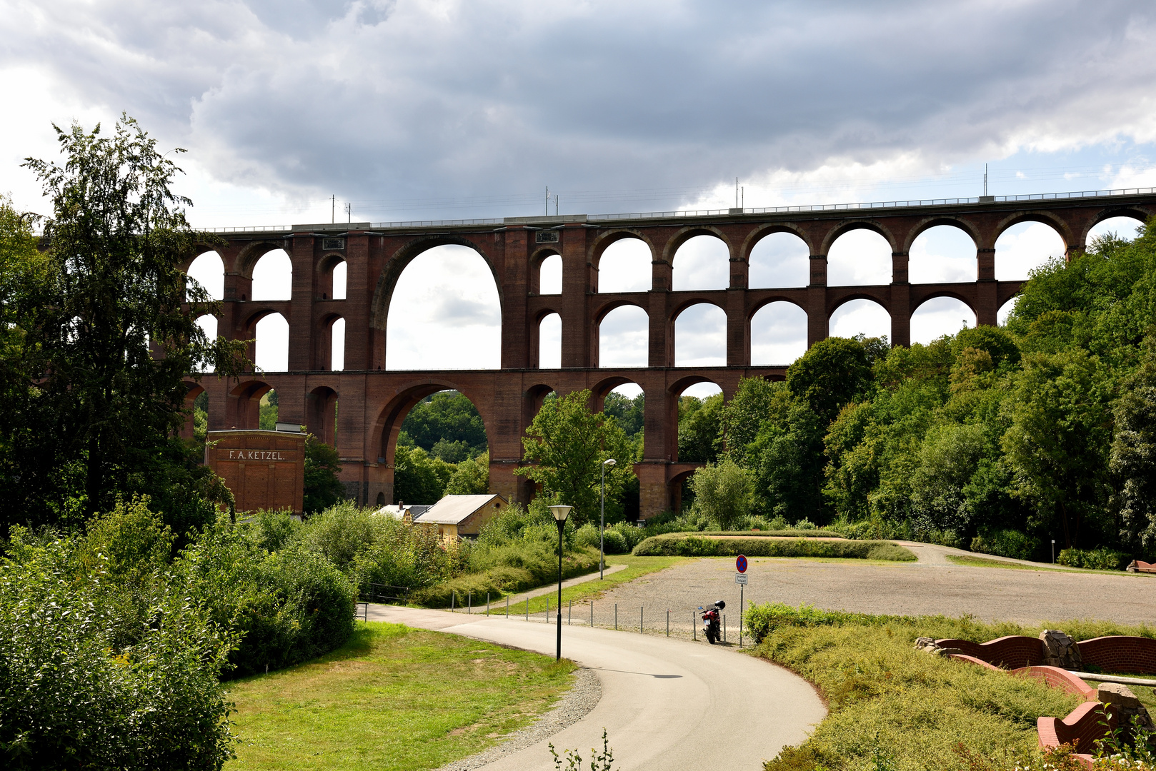 Göltzschtalbrücke - puente ferroviario en Thüringen alemania