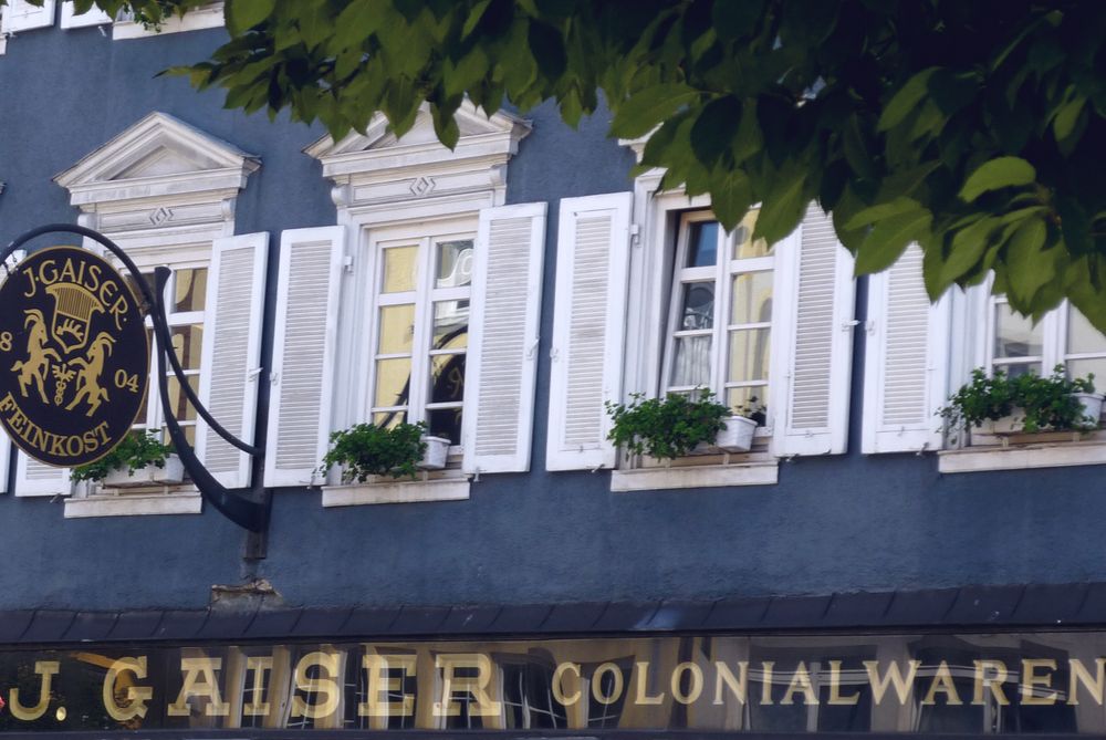 Göppingen Hauptstraße, Feinkostgeschäft von Regine Brossmann 