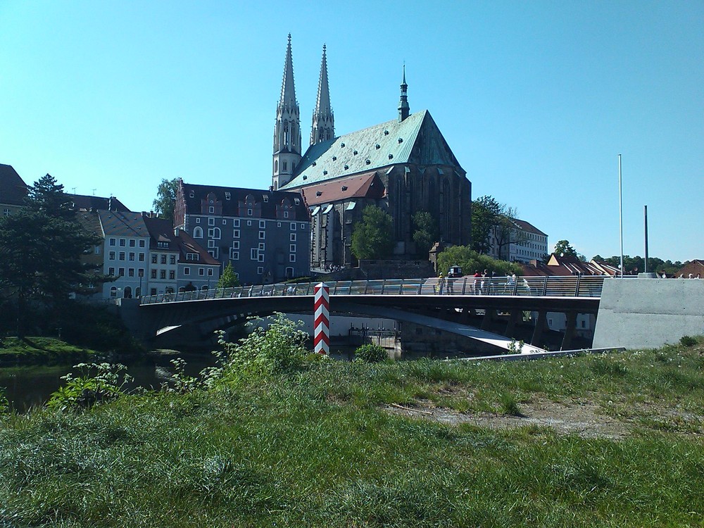 Görlitz - Altstadt Brücke (Sicht aus Polen)