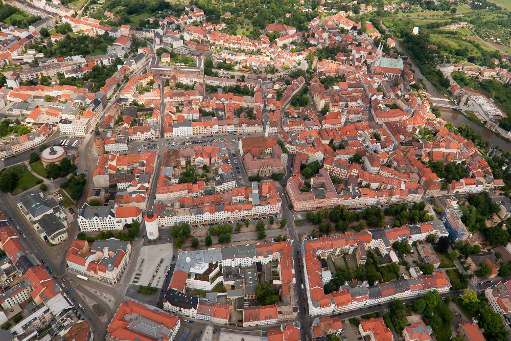 Görlitz - Altstadtgebiet und Nikolaivorstadt
