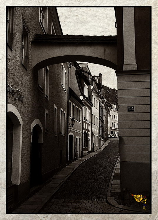 Görlitz - Blick in die Kränzelstrasse