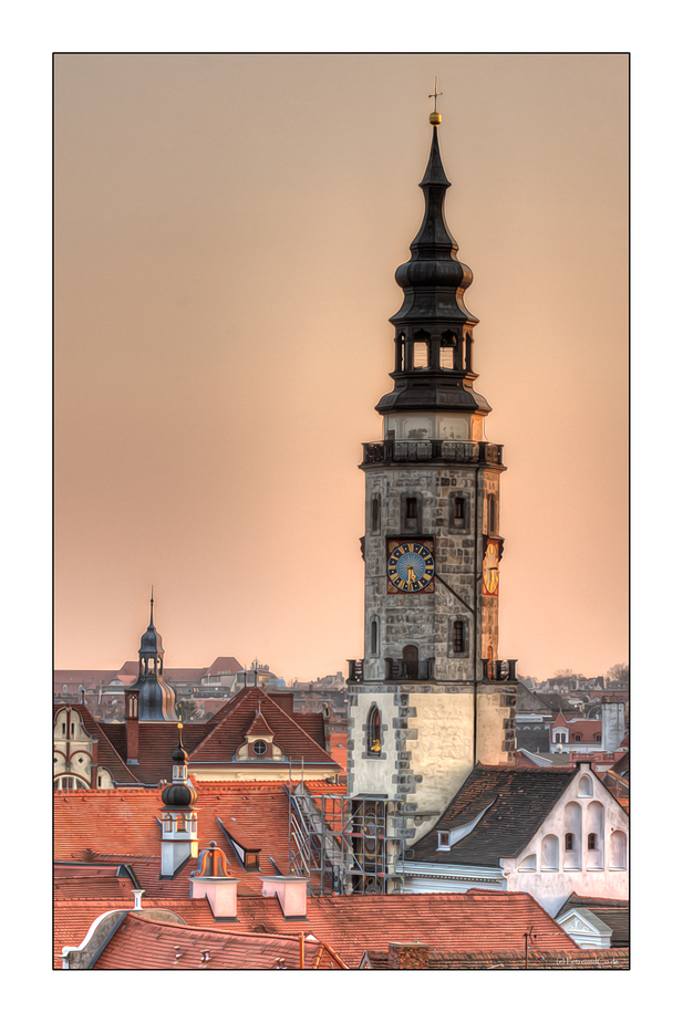 Görlitz im Abendrot