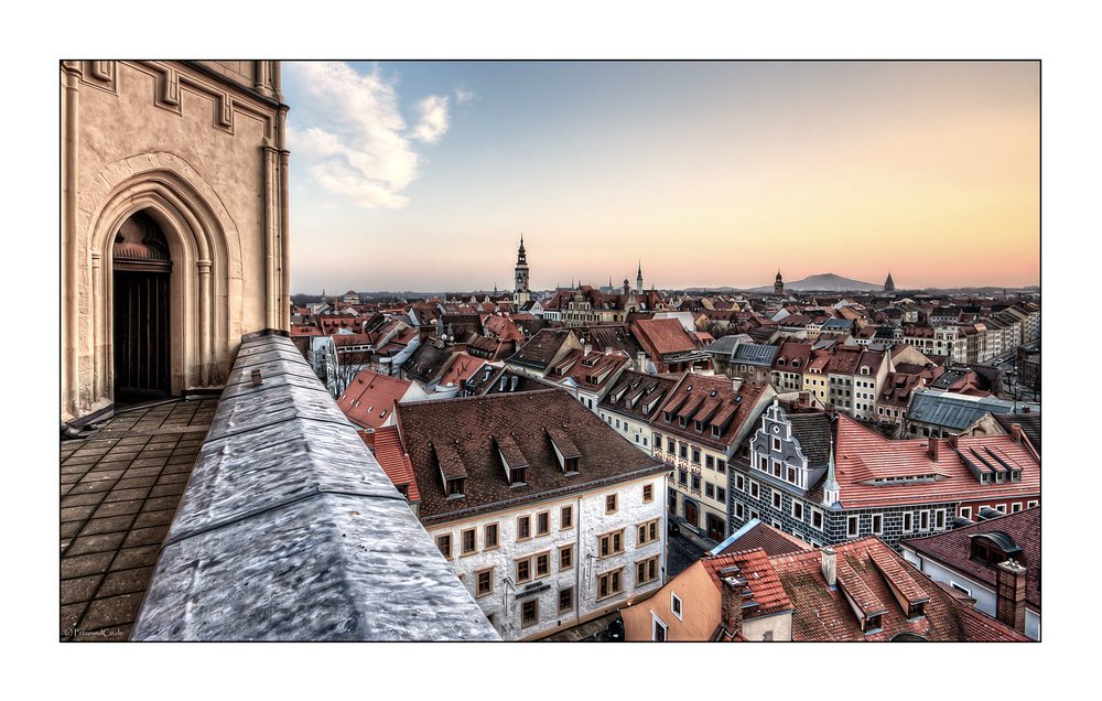 Görlitz im Abendrot