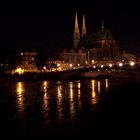 Görlitz Peterskirche und Europabrücke