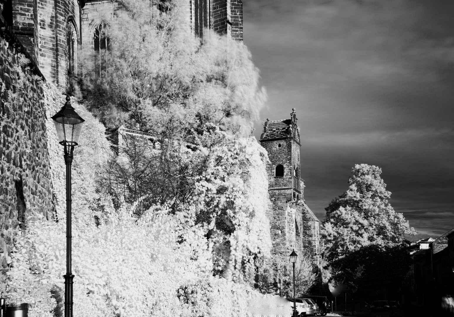 #Görlitz - Stadtmauer mit dem Wächterhäuschen