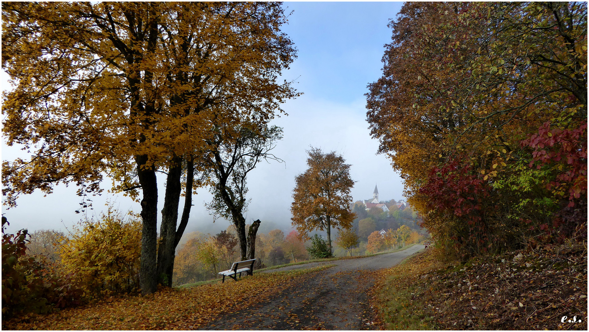  Göschweiler im Nebel