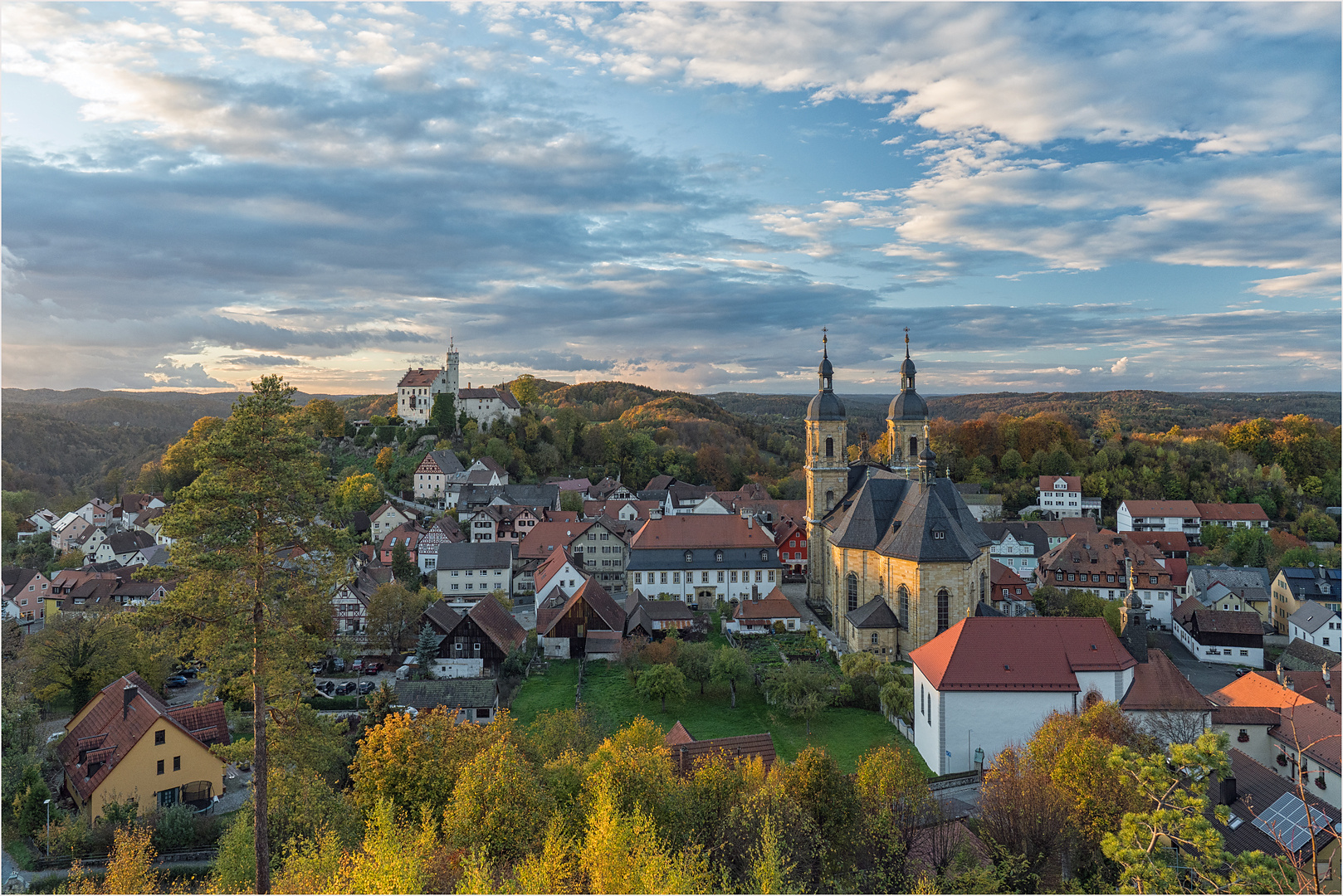 Gößweinstein am Abend