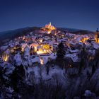 Gößweinstein im Winter und bei Nacht