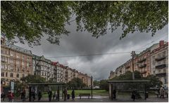 Göteborg im Regen
