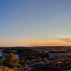 Göteborg Panorama bei Sonnenuntergang