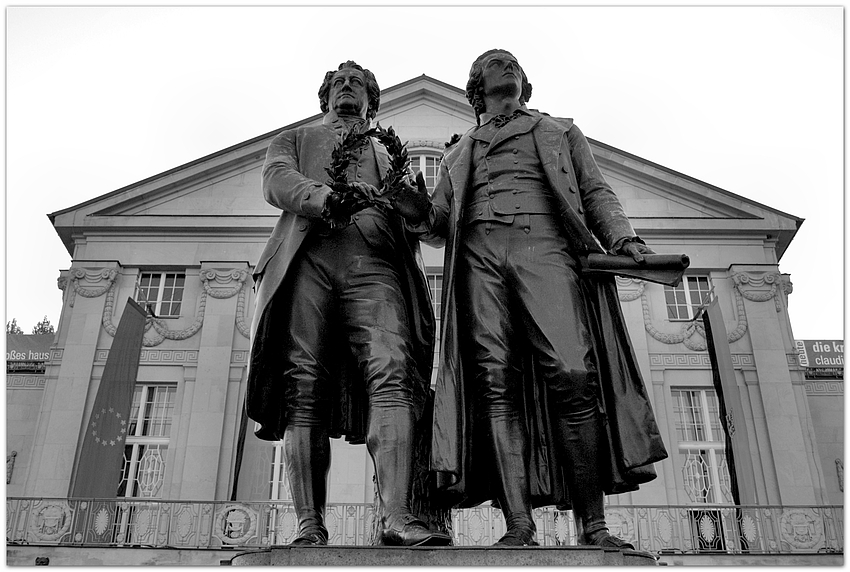 Bekanntschaft goethe und schiller