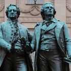 Goethe und Schiller in Weimar