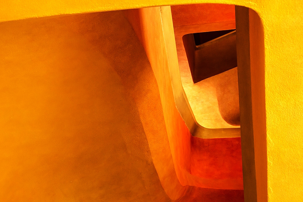 Goetheanum in Dornach - Aufgang zum Treppenhaus 01