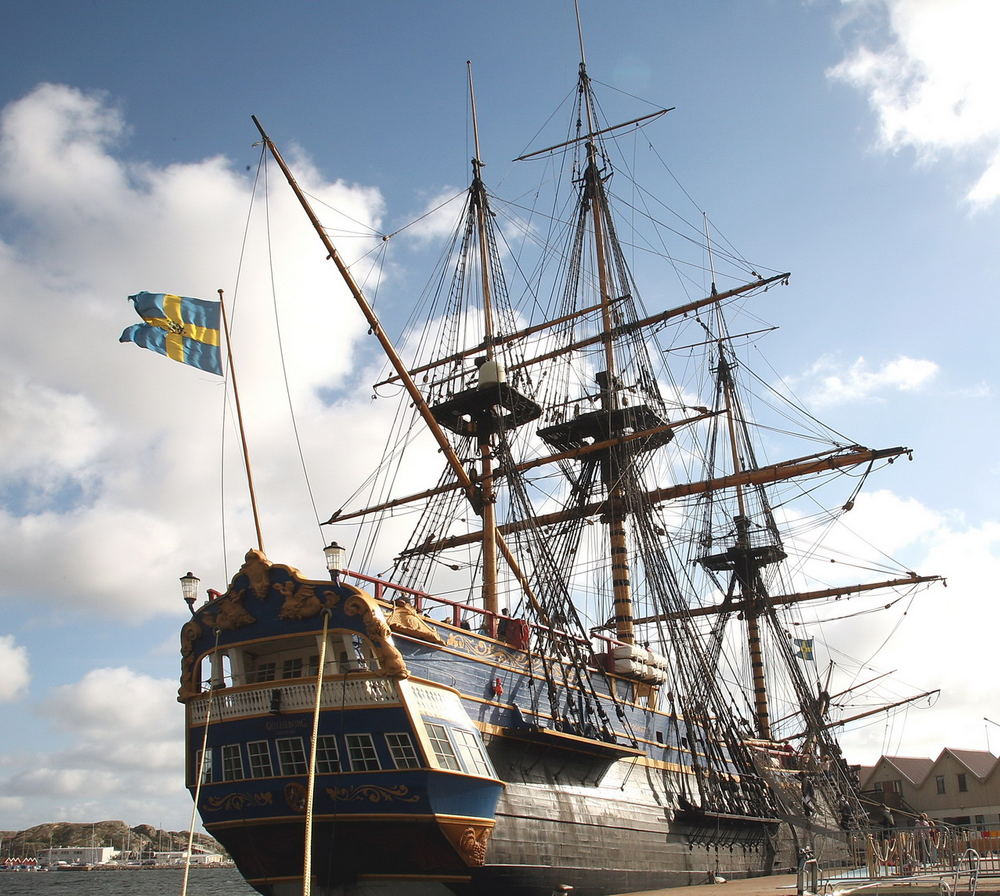 Götheborg III in Skärhamn