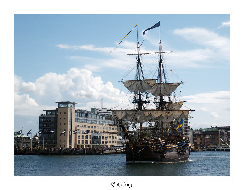 Götheborg leaving Malmö