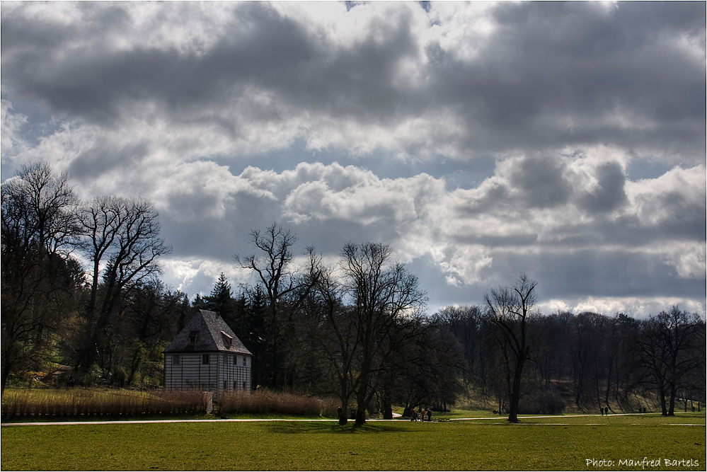 Goethes Gartenhaus...