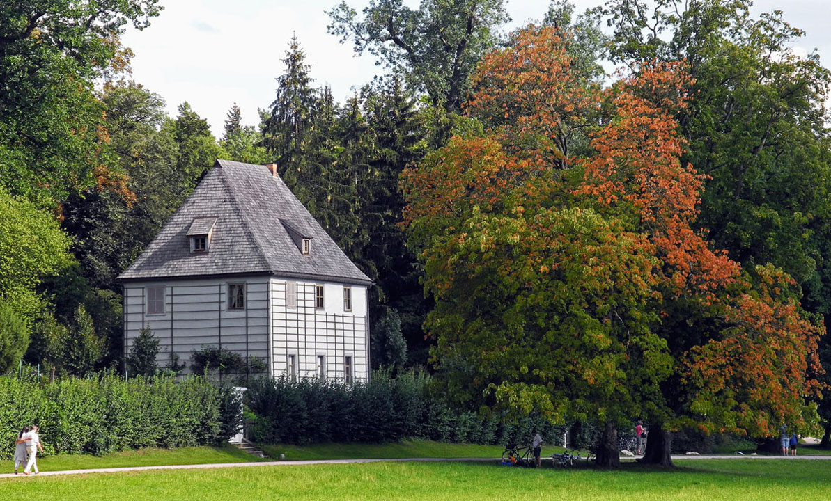 Goethes Gartenhaus . . Foto & Bild dokumentation, sommer, bäume