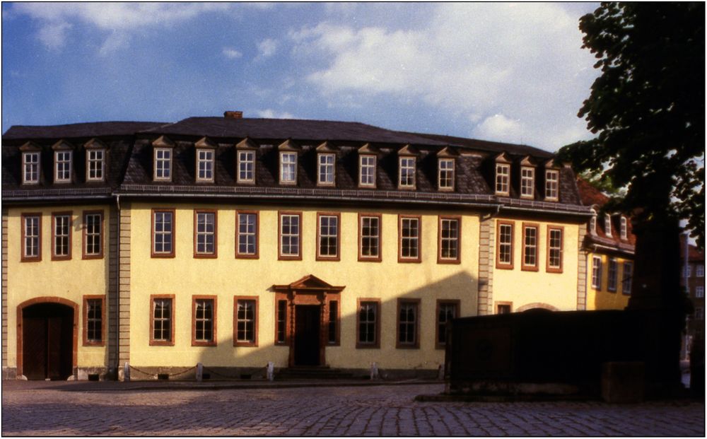 Goethes Wohnhaus in Weimar Foto & Bild dokumentation, geschichte