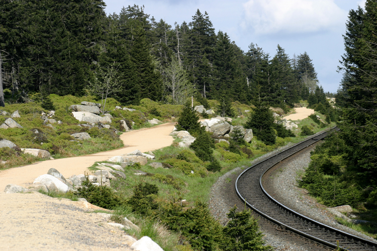 Goetheweg auf dem Brocken