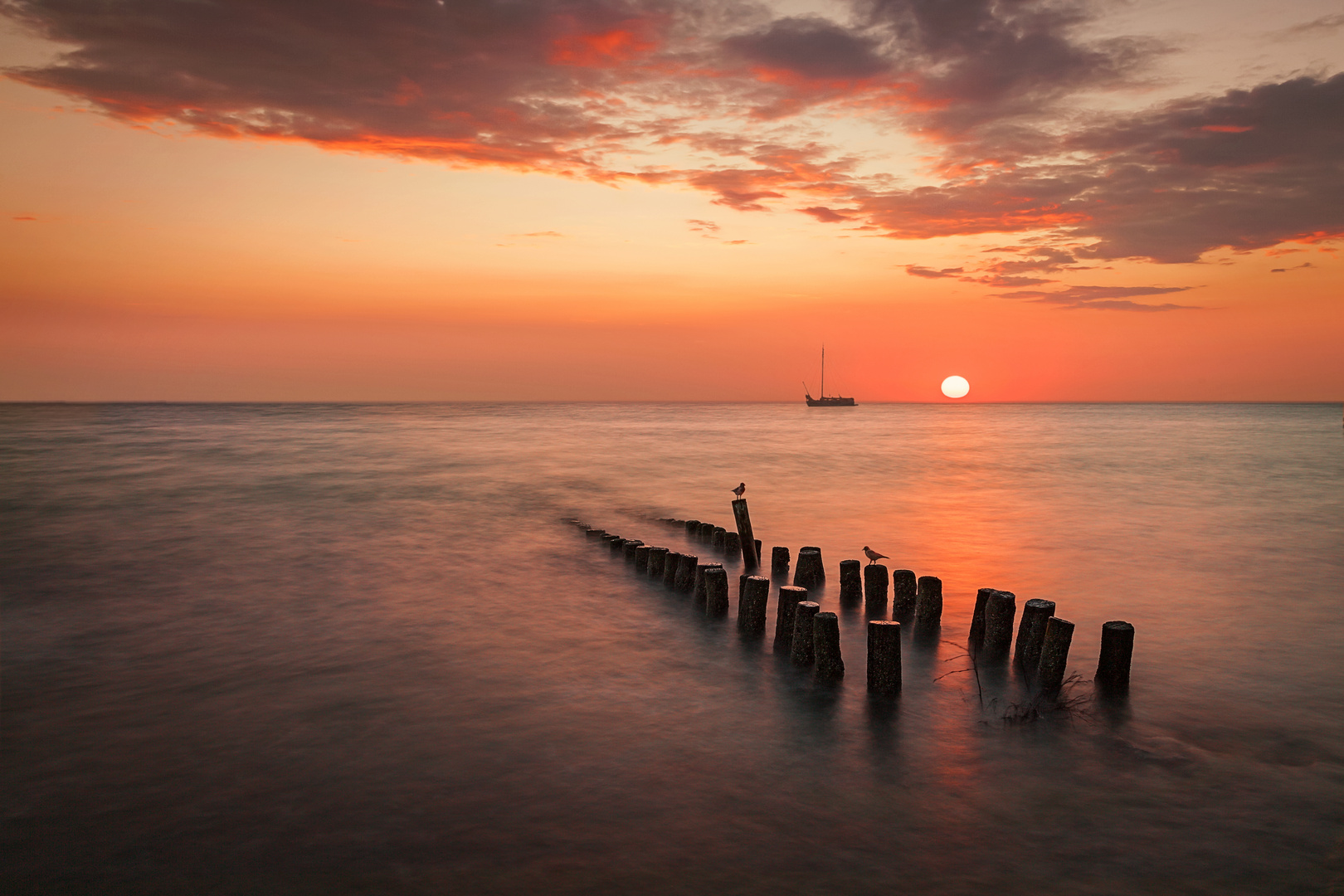 Götterdämmerung am Meer