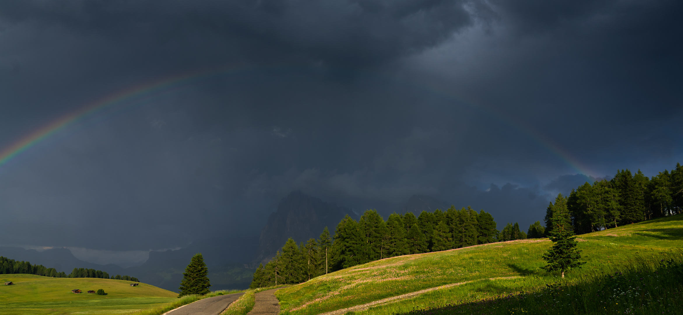 Götterdämmerung in dunkelblau