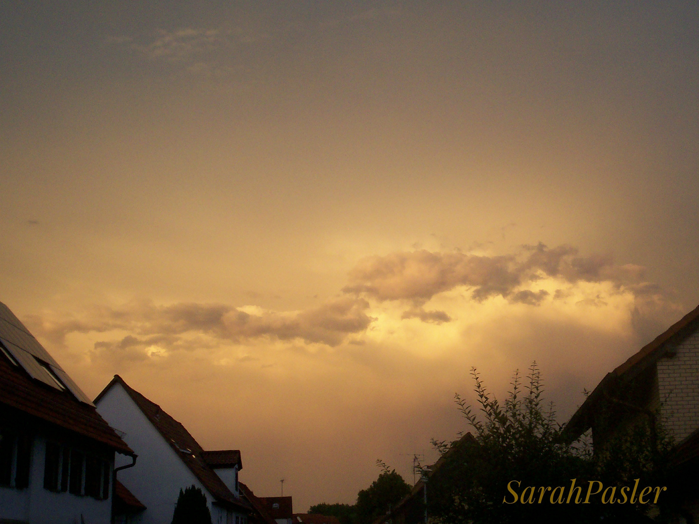 Göttlicher Sonnenuntergang