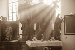 Göttliches Licht, St. Hubertus Wohldenberg