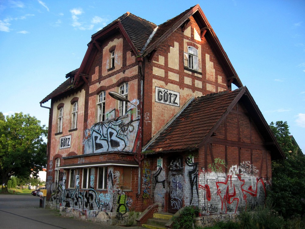 Götz - der Bahnhof