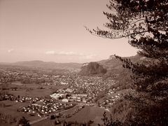 Götzner Berg mit Blick auf Hohenems