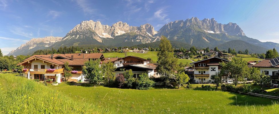 Going am Fuße des Wilden Kaisers