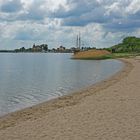 Goitschesee mit Villa am Bernsteinsee