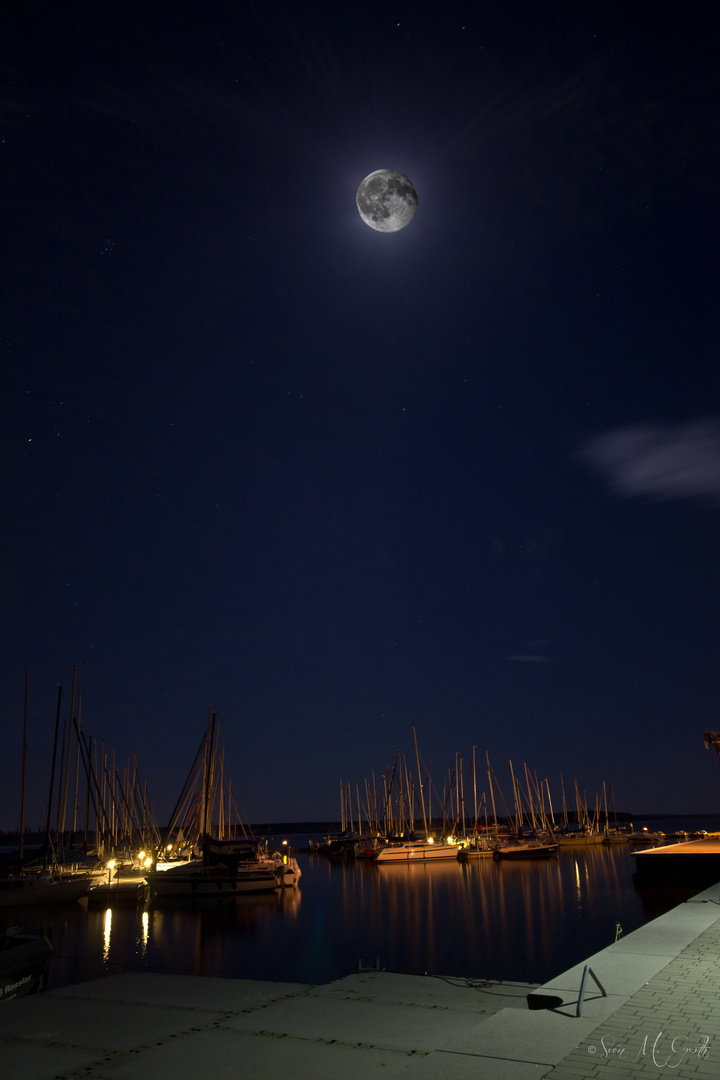 Goitzsche bei Nacht (Bitterfeld)