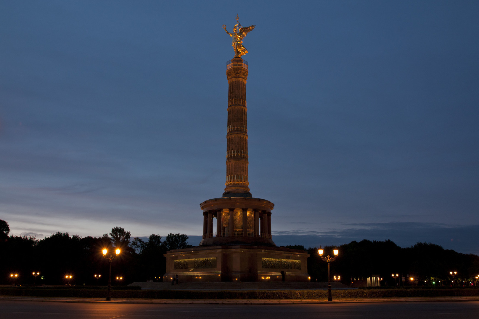 Gold Else - Siegessäule in voller Pracht