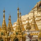 Gold im Überfluss an der Shwedagon-Pagode