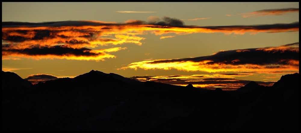 Gold in den Wolken