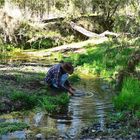 * Gold panning for a little fun *