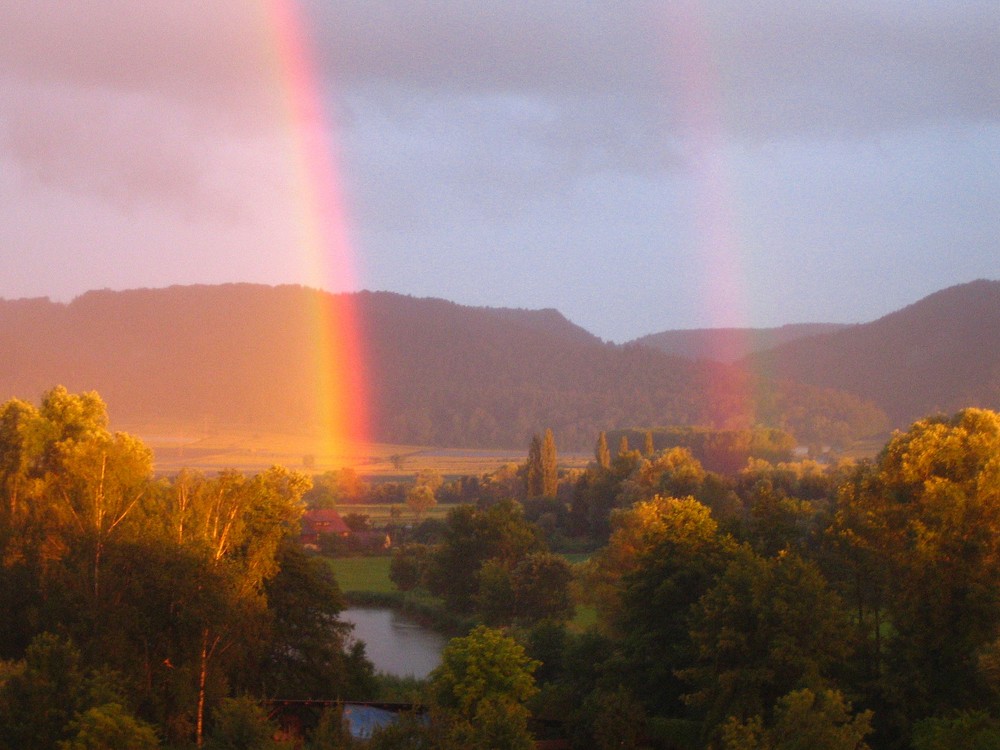 Gold unter dem Regenbogen