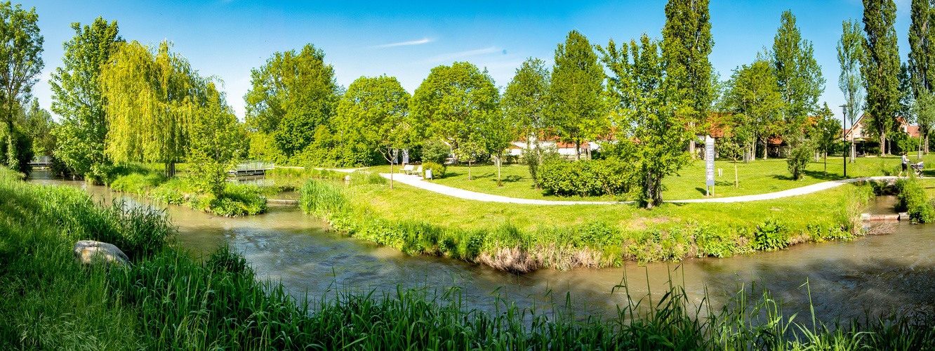 Goldachpark im Panorama