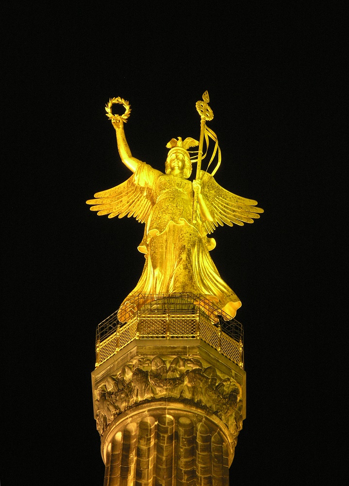 Goldelse - Viktoria mit Lorbeerkranz - Berliner Siegessäule - Berlin