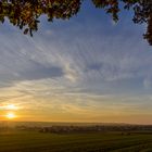 Golden Autumn Sunset