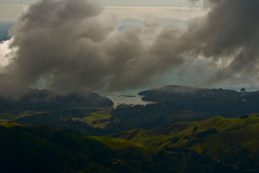 Golden Bay from taken from Sky by a microflyer