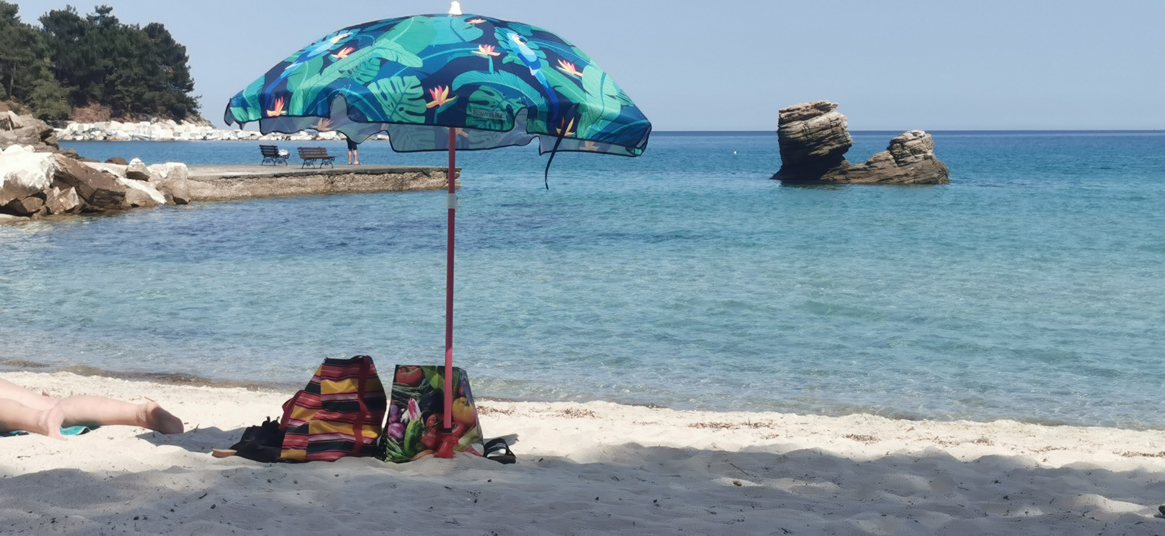 Golden Beach auf Thassos Foto & Bild europe, greece, north aegean