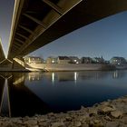 Golden Bridge at Moonlight