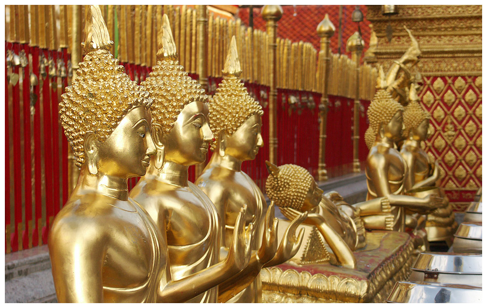 Golden Buddhas