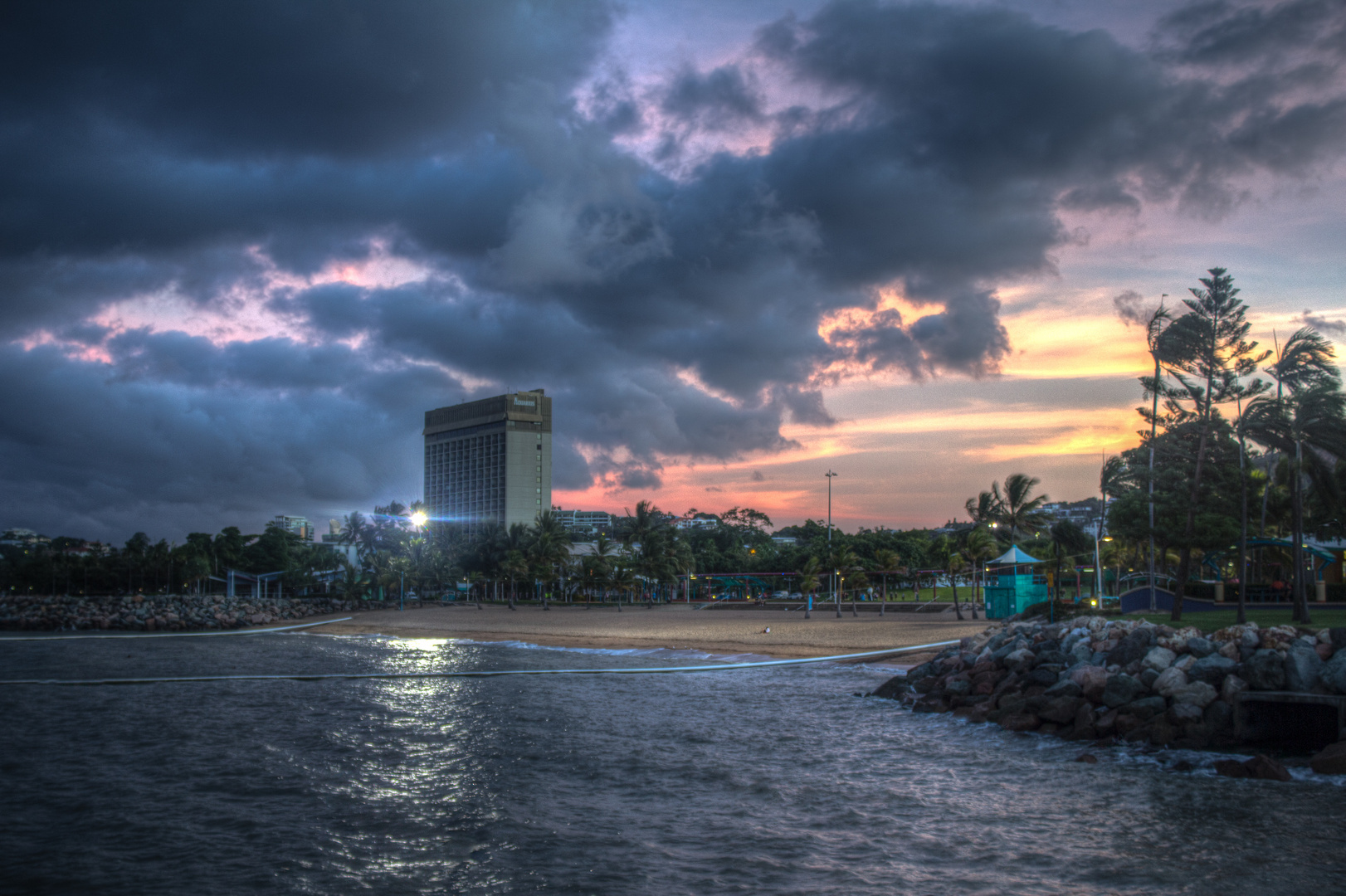 Golden Coast - Sunset HDR