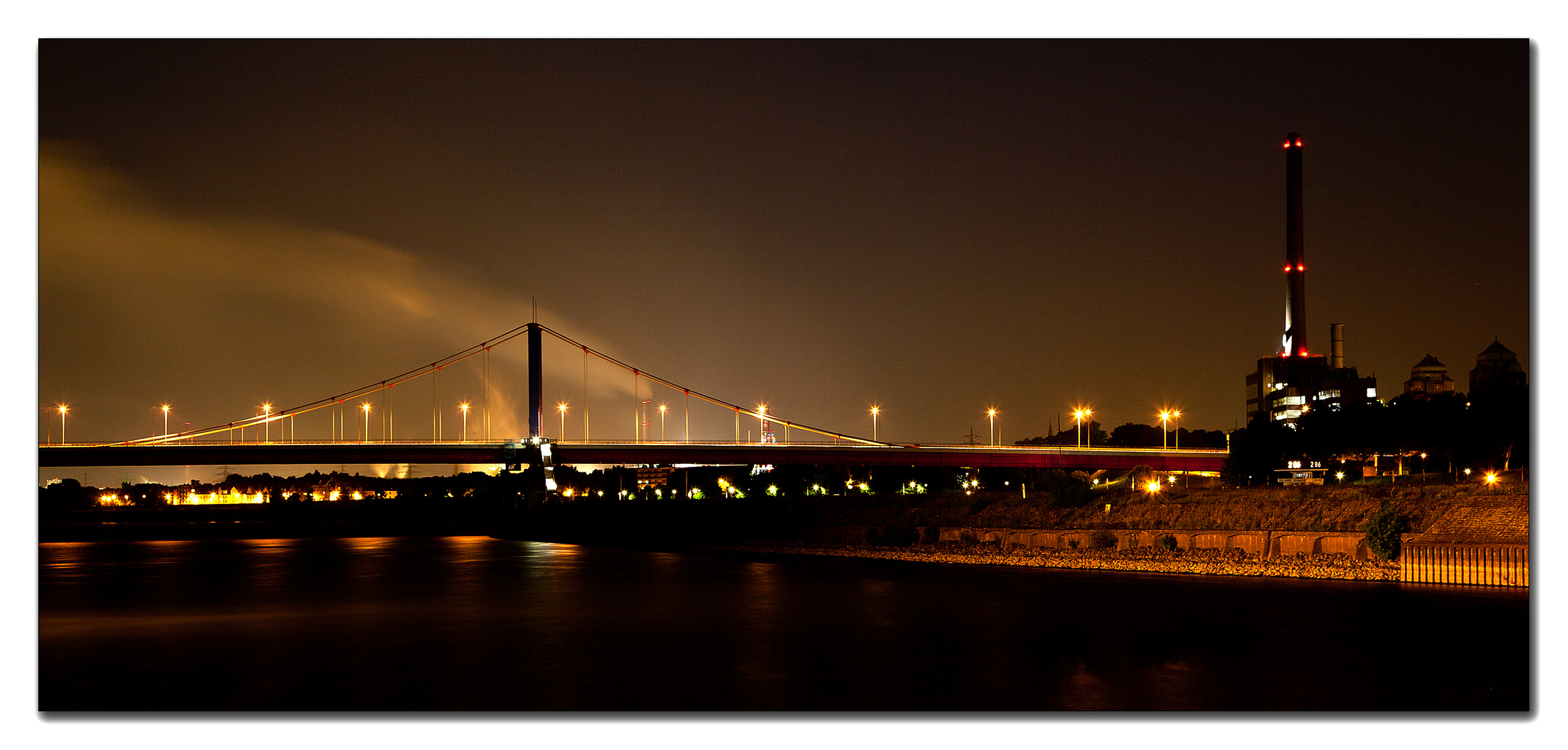 Golden-Duisburg-Bridge