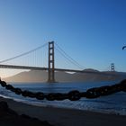 Golden Gate am Abend