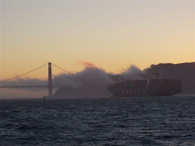 Golden Gate am Abend