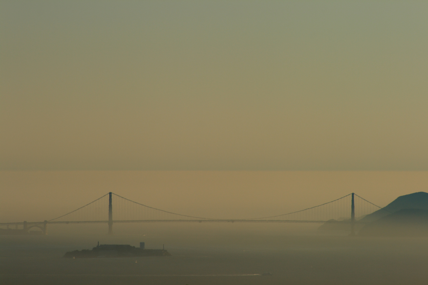 Golden Gate am Abend